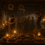 Når høstfesten samlede hele landsbyen