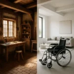 Fra fattighjælp til hjælpemiddeludlejning i Danmark