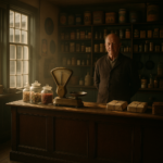 Købmandens disk: landsbyens stille knudepunkt