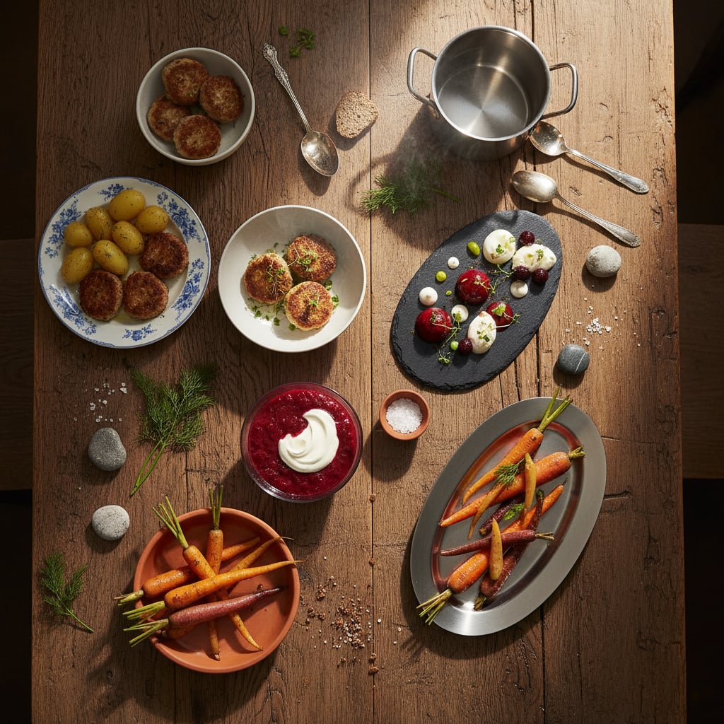 Traditionelle danske retter i moderne udgaver